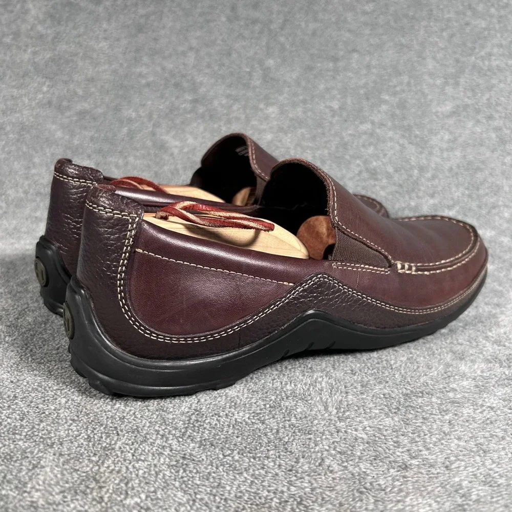 Cole Haan Loafer Tucker Venetian Mens 8.5 W Mahogany Brown Leather C04059